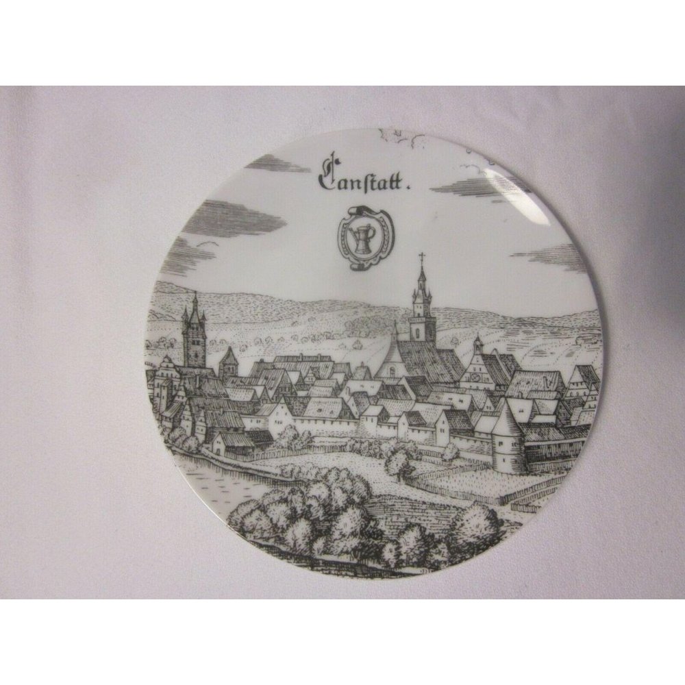 Collector's German Wall Plate Alte Stadtebilder